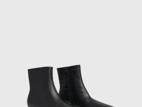 Ботильоны из натуральной кожи, Черный