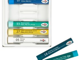 Набор пастели масляной Гамма "Студия", "Морской берег", 6 цветов, картон. упак., европодвес