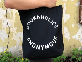 Сумка "Bookaholics" темная