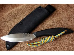 Нож с фиксированным клинком Cold Steel Canadian Belt, сталь 1.4116, рукоять пластик, черный