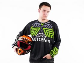 Velosklad Джерси Motosfera Green, цвет Зеленый, ростовка 50