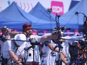 Сильнейшие лучники вступили в борьбу за медали чемпионата России в Якутске