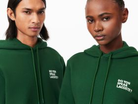 Худи Lacoste унисекс с капюшоном