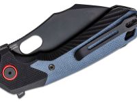 Раскладной нож CJRB Caldera PVD, сталь AR-RPM9, рукоять G10, черный/серый