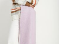 Шарф с добавлением шерсти