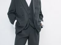 Брюки со складками O'STIN x Яндекс Книги, Серый