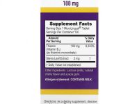 Superior Source, Витамин B-1, 100 мг, 100 быстрорастворимых таблеток