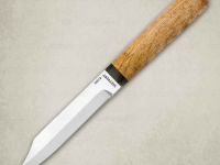 Нож туристический "Засапожный-1" карельская береза, 95х18, АиР