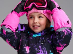 Маска горнолыжная детская