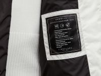 Стеганая утепленная куртка с капюшоном