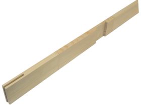 Планка средняя с прорезью 76 см ТУЮКАН