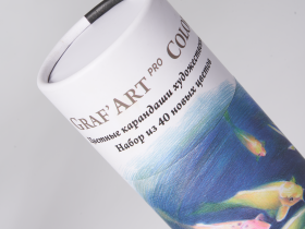 Набор карандашей цветных Малевичъ "GrafArt PRO" 40 новых цветов, 2 издание