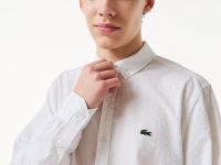 Мужская хлопковая рубашка Lacoste