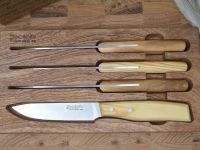 Набор ножей для стейка LionSteel в деревянной коробке - 9001S UL, 4 шт