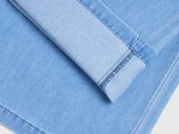 Джинсы Wide leg для девочек, Голубой