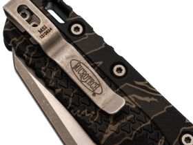 Складной нож Microtech MSI, сталь М390, рукоять полимер, темный камуфляж