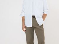 Брюки со съёмным ремнём, Коричневый