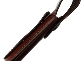 Чехол для складного ножа/мультитула на пояс, 130 мм, коричневый