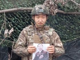 Бойцы из Якутии на СВО участвуют в акции «Бессмертный полк»