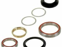 Рулевая колонка Neco H373 1 1/8&quot;- 1.5&quot; (черный)