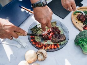 Фоторепортаж с фестиваля-конкурса «Полевая кухня» в Якутске