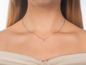 Классическая подвеска из серебра э0612пд04202858_white