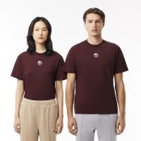 Хлопковая футболка Lacoste унисекс