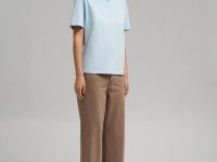 Свободное поло comfort fit из хлопкового джерси