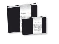 Блокнот для эскизов Лилия Холдинг "Travelling sketchbook" 30х30 см 80 л 130 г Черный