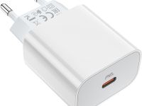 Зарядное устройство Hoco C76A Plus USB-C 20 Вт Белое