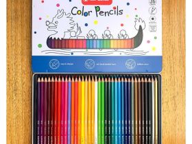 Набор карандашей цветных Acmeliae 36 цв, в металлическом футляре