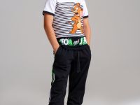 Комплект трикотажный для мальчиков: фуфайка (футболка), брюки