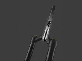 Насадка на баллон CO2 Giant Stash Fork Core с системой хранения в штоке вилки (черный)