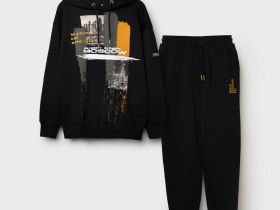 Комплект трикотажный для мальчиков: толстовка, брюки