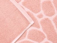 Коврик махровый Acate, розовый