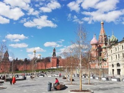 Парк «Зарядье» + медиа-аттракцион «Полет над Москвой»