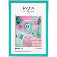 Рамка пластиковая OfficeSpace, №6/1, 21*30 см, Persian Green