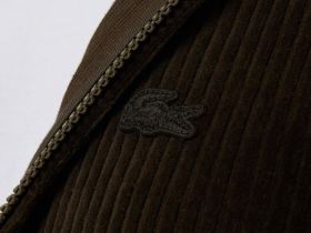 Женская толстовка-худи Lacoste из хлопка