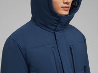 Утепленная куртка с капюшоном