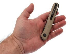 Нож Mr.Blade Astris Gen.2 blackwash сталь D2, рукоять Tan G10