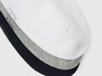 Базовые короткие носки, 3 пары, Серый