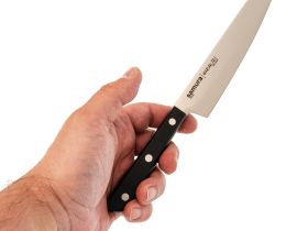 Подарочный набор из 3-х кухонных ножей Samura Harakiri (универсальный, для замороженных продуктов, шеф), сталь Aus 8, рукоять ABS-пластик