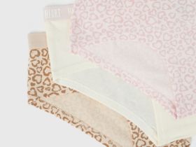 Трусы для девочек, 3 шт., Мультицвет