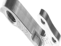 Держатель заднего переключателя &quot;петух&quot; Meta №210 фрезерованный (серебристый)