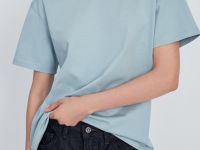 Футболка из мерсеризованного хлопка с коротким рукавом