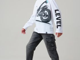 Брюки текстильные джинсовые утепленные флисом для мальчиков