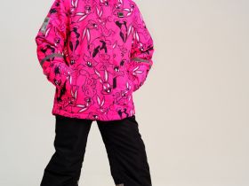 Комплект текстильный с полиуретановым покрытием для девочек: куртка, брюки