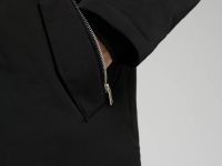 Однобортное пальто с капюшоном