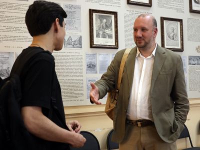 Мастер-класс секретаря СЖР Романа Серебряного прошел на факультете журналистики МГУ