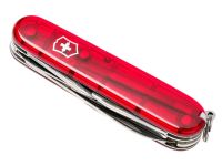 Нож перочинный Victorinox Climber, сталь X55CrMo14, рукоять Cellidor®, полупрозрачный красный, 14 функций, 91мм